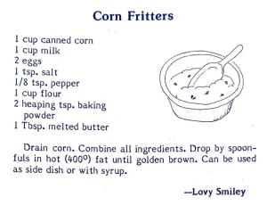 Corn Fritters