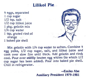 Lilikoi Pie