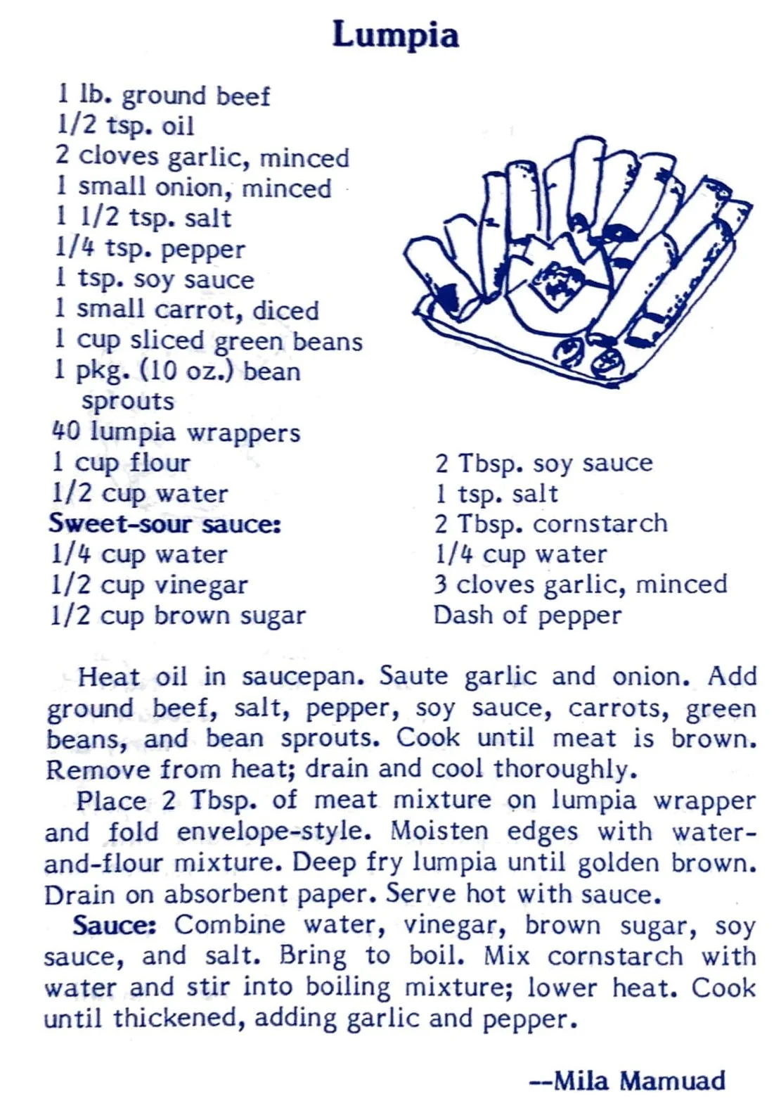 Lumpia - Kau Kau Chronicles