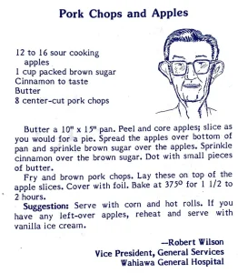 Pork Chops and Apples