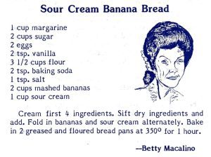 Sour Cream Banana Bread