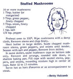Stuffed Mushrooms