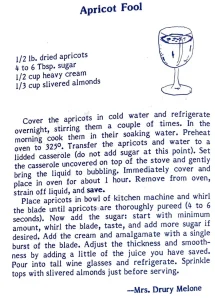 Apricot Fool