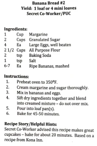 Banana Bread #2