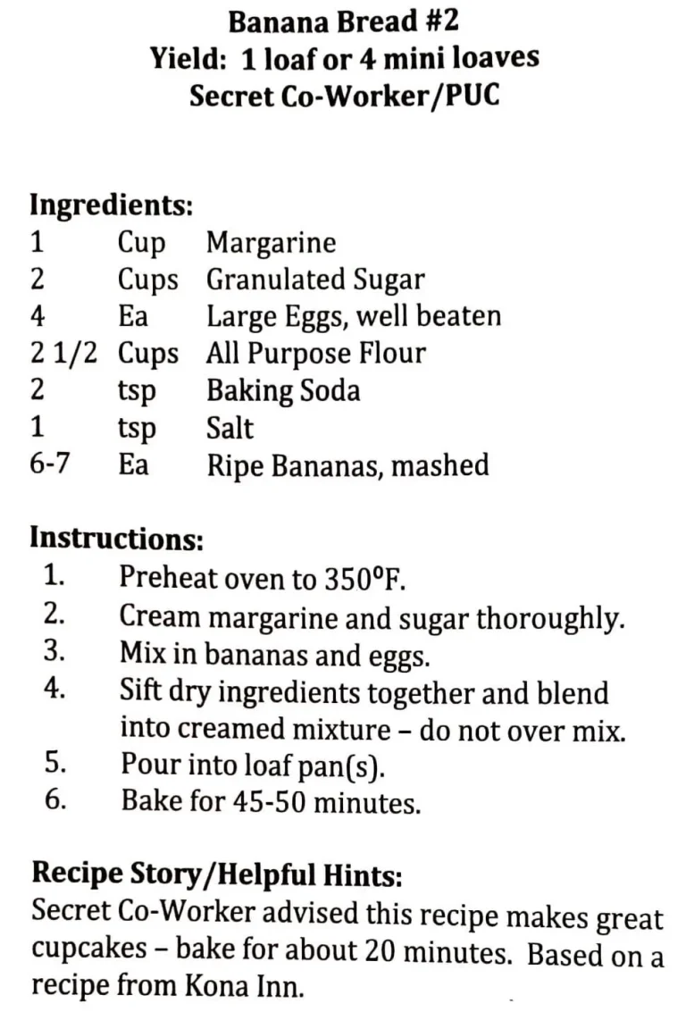 Banana Bread #2