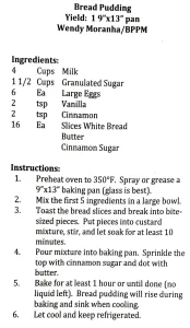 Bread Pudding