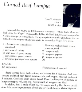 Corned Beef Lumpia