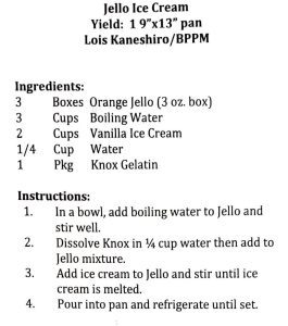 Jello Ice Cream