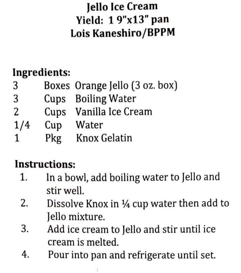 Jello Ice Cream