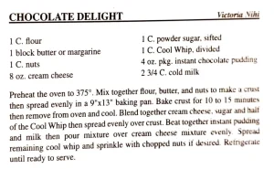 Chocolate Delight