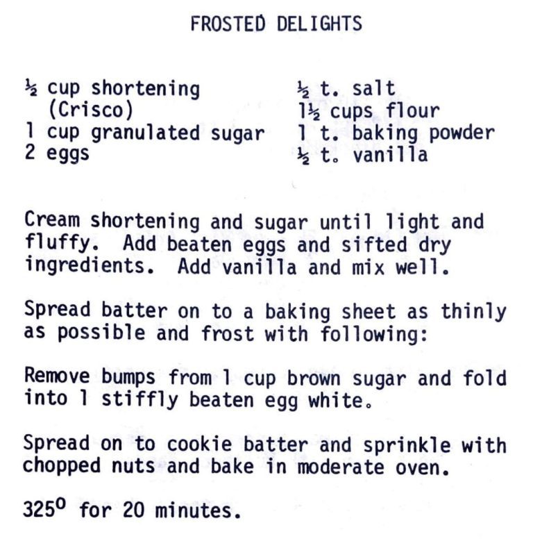 Frosted Delights