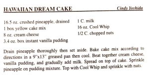 Hawaiian Dream Cake