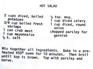 Hot Salad
