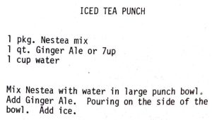 Iced Tea Punch