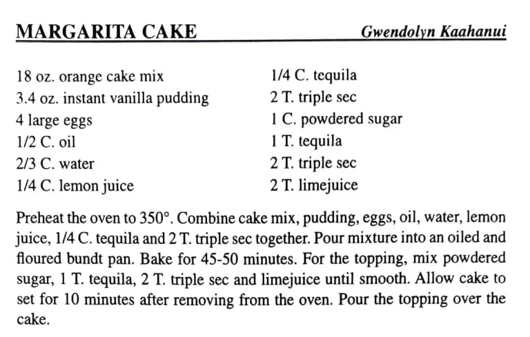 Margarita Cake