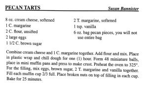 Pecan Tarts