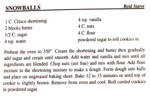Snowballs
