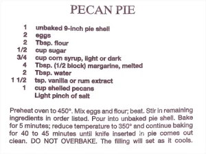 Pecan Pie