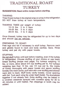 Traditional Roast Turkey