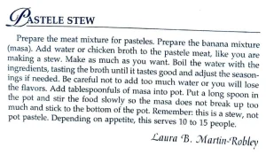Pastele Stew