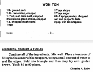 Won Ton