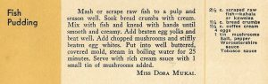 Fish Pudding