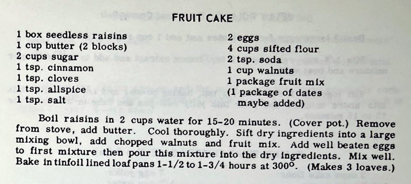 Fruit Cake - Kau Kau Chronicles