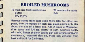 BROILED MUSHROOMS