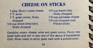 CHEESE ON STICKS