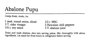 Abalone Pupu