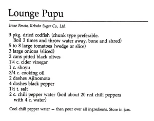 Lounge Pupu